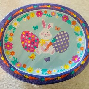 Colorful Bunny Design 🍽️ Plates